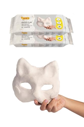 Jovi, PatMaché Ready-to-Use Air-Hardening Paper Mache, 2 x 1.5lb, 3lb Total