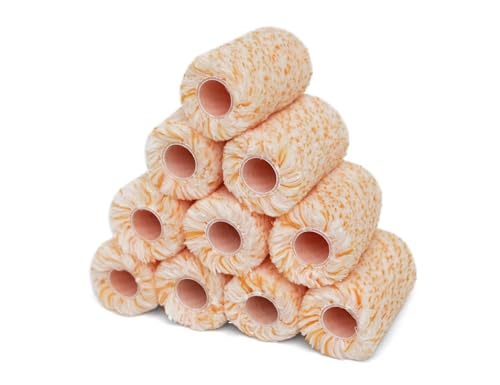 ROLLINGDOG 2 Inch Jumbo Mini Paint Roller Covers - color: paint roller covers(Pack of 10)