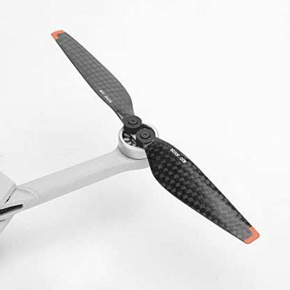 6030F Carbon Fiber Propellers for DJI Mini 4 Pro/Mini 3 Pro Drone Low Noise Blades Wing Paddle Props Replacement Accessories