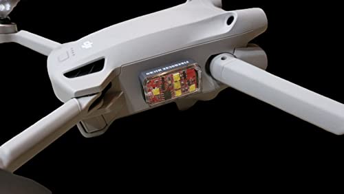 Firehouse Technology Micro White Drone Strobe Light 800 Lumen FAA Compliant for DJI, Autel and All Drones