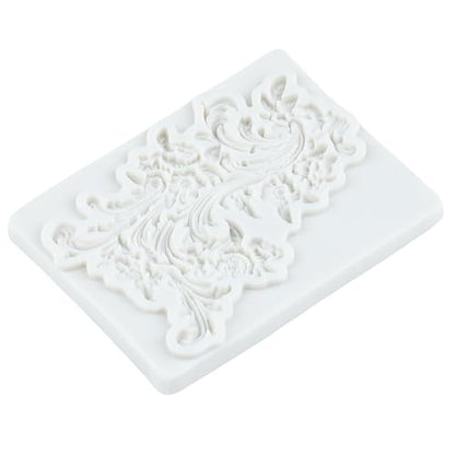 Baroque Silicone Mold Curlicues Scroll Lace Polymer Clay Molds - color: Style N