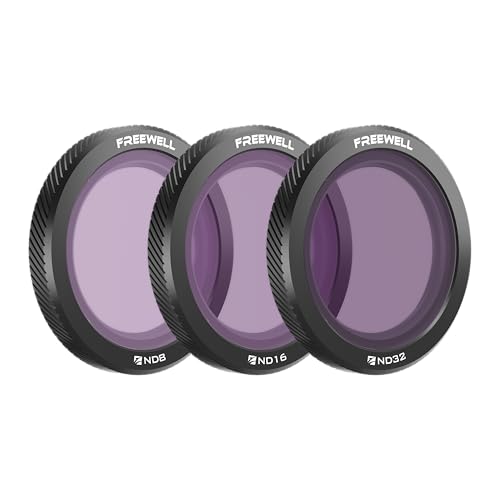 Freewell ND8, ND16, ND32 Magnetic Filters for DJI Neo - style: Standard Day ND Kit