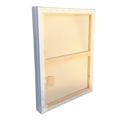 LWR CRAFTS Stretched Canvas 18" X 24" Pack of 3 - size: 18"x24"x3