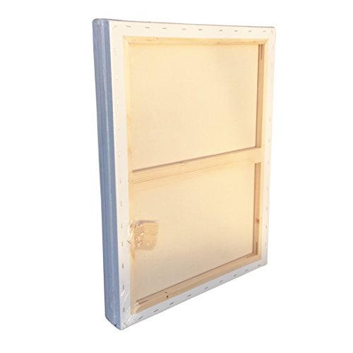LWR CRAFTS Stretched Canvas 18" X 24" Pack of 3 - size: 18"x24"x3
