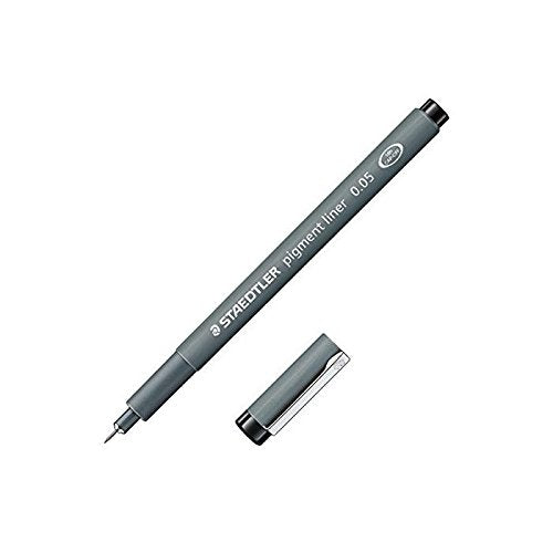 Staedtler Pigment Liner, 0.05mm, Black Ink (308-0.05) - style: 0.05mm