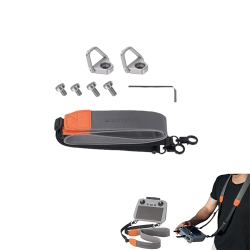 Taoke RC Plus 2 Neck Strap with Hook PU Leather Lanyard Compatible with DJI
