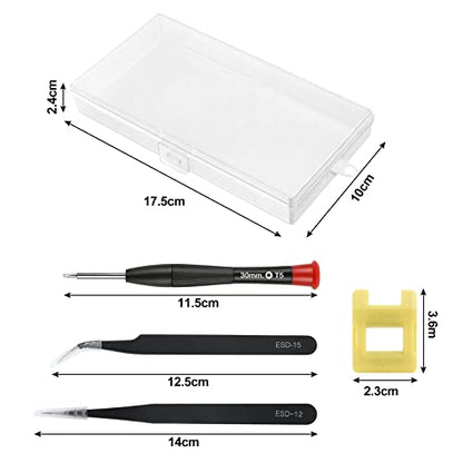 Ainiv Mini Precision Screwdriver Set, 24PCS Small Magnetic Screwdriver - color: 24 Pieces