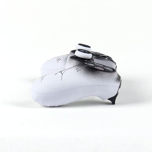 RALAN Controller Skins for PS4,Fruit Silicone Controller Cover Skin Protector Compatible /PS4 Slim/PS4 Pro Controller with 2 Cute Thumb Grips Caps… - color: White black lighting