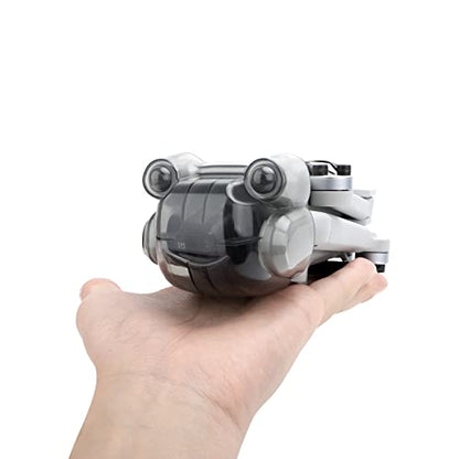 MOUDOAUER Transparent Black Dustproof Gimbal Camera Lens Hood Cap Protective Cover for DJI Mini 3 Pro Drone Accessory Part