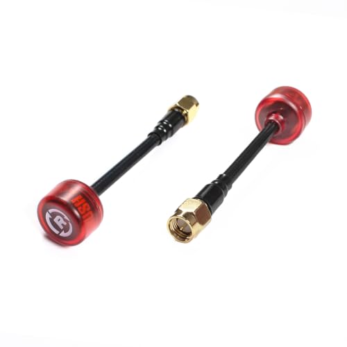 2pcs RUSHFPV FPV Antenna Cherry 75MM 5.8GHz SMA RHCP for FPV Racing Drone