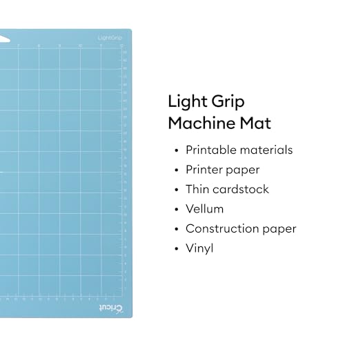 Cricut LightGrip Cutting Mats 12in x 12in (3 Count) - size: 12 in x 12 in, style: 3 Count
