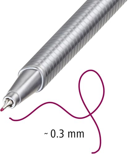 STAEDTLER Fineliner triplus 42, 4 Pack - style: 42 Colors - 4 Pack