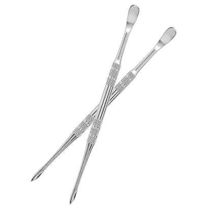 suiwotin 3PCS Wax Carving Tools, Silver, Stainless Steel - color: Silver - 3PCS