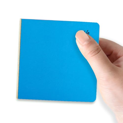 Watercolor Sketchbook 3.9x3.9 Inch 30 Sheets Mini Travel Journal Sketchbook - color: 3.9x3.9 inch-300gsm-sky blue