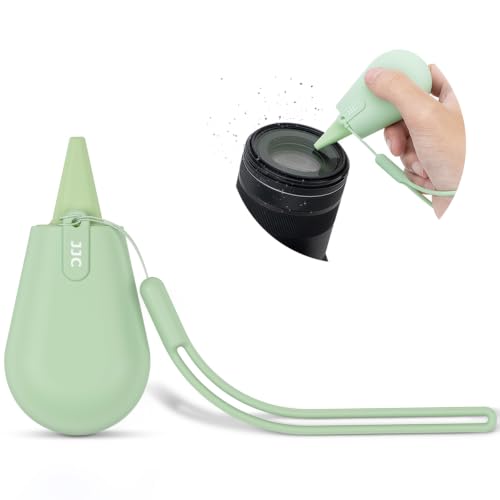 JJC Pocket-Sized Silicone Camera Dust Blower Small Lens Air Blower - Green - color: Green, size: Small