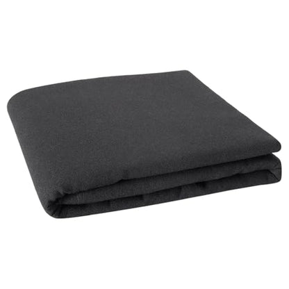 Linen Fabric by The Yard - 2 Yard 62 Inch Wide Black - color: Black, size: 2 YARDS