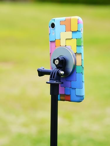 Golf Monopod Stick, Record Golf Swing with Magnetic Phone Holder - color: BT Control