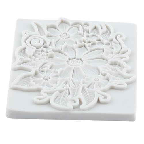 Baroque Flower Polymer Clay Molds Daisy Flower Silicone Mold - color: Style A