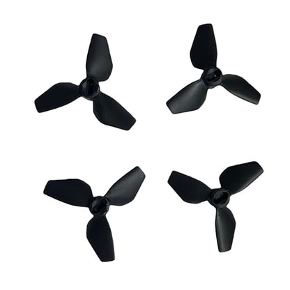 4-Piece Drone Propeller Set for DJI NEO, Quick-Release Low-Noise Replacement Blades, Black