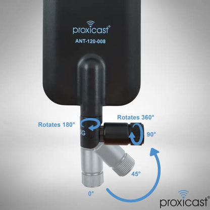 Proxicast 4G, 5G, CBRS 6 dBi Omni-Directional Swivel SMA Terminal Antenna - size: 2 Pack