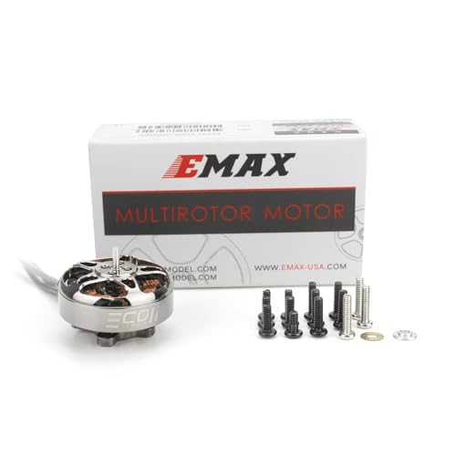 Emax ECO II 2004 2000KV 3000KV 3-6S Lipo Brushless Motor 1.5mm Shaft for RC FPV 3inch 3.5inch Racing Drones Quadcopter Parts (1PC 2004 2000KV) - style: 1PC 2004 2000KV