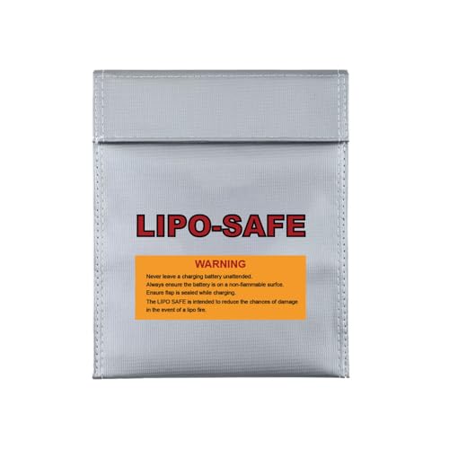 CNHL Lipo Safe Bag Fireproof Explosionproof Safe Bag(9x7in)