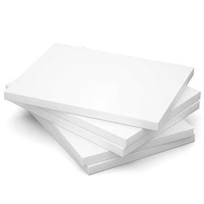 GOTIDEAL Stretched Canvas, 16x20 Inch Set of 5, Primed White - color: White, size: 16"x20"