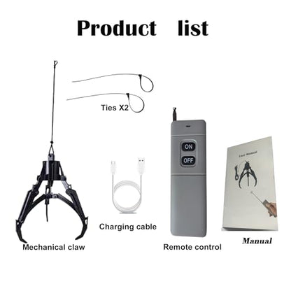 Universally Drone Manipulator Claw Hook Grabber Kit Remote Control - color: Universal Airdrop A