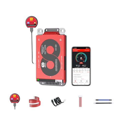 DALY Smart BMS 4S 12V 100A LiFePO4 with WiFi Bluetooth Module CAN RS485 - color: 4S 12V, size: 100A