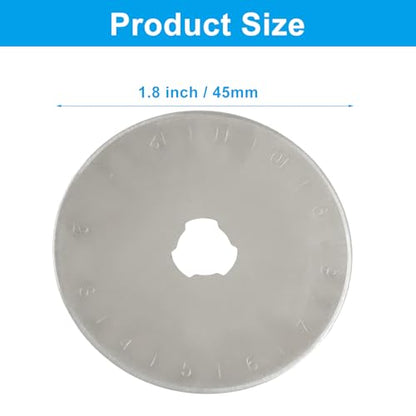 MangoOrder 5 Pack 45mm Rotary Cutter Blades