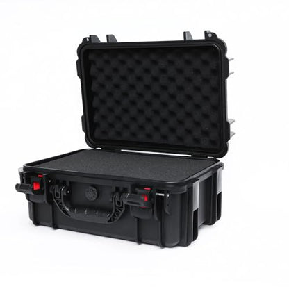 18in Waterproof Hard Shell Case with DIY Customizable Foam Insert (16 x 11x 7.8in Interior) - color: Black