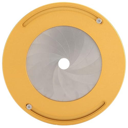 Ejoyous Circle Drawing Maker, Adjustable Stainless Steel Metal Round Circle Template Drafting Drawing Ruler Measuring Tool for Circles, Professional Geometric Drafting Tool with Scale