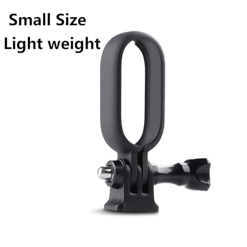 Mounting Frame Bracket for Insta360 Go 3 with 1/4" Thread Adapter – Lightweight Camera Holder, Secure Mount for Tripods, Selfie Sticks, and Accessories
