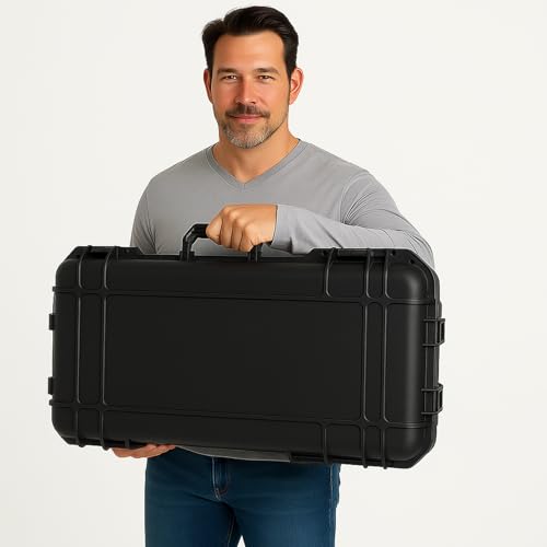 Relaxweex 22.4 x 16.1 x 10.2 Inch Hard Case, Grid Shell, Black - color: Black, size: 22.4 x 16.1 x 10.2 Inch, style: Grid Shell