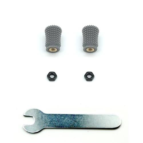 Felistick Hybree RC Transmitter Radio Controller Stick Ends FPV Controller Accessories Replacement Joystick(M3,Grey) - color: Grey, size: M3