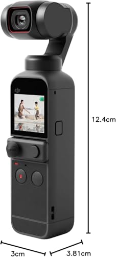 DJI Pocket 2 Creator Combo, Digital Camera 4K, 1/1.7" CMOS, 64MP Photo, Face Tracking, YouTube, Portable Vlogging Camera for Android and iPhone, Black - style: DJI Pocket 2 Creator Combo