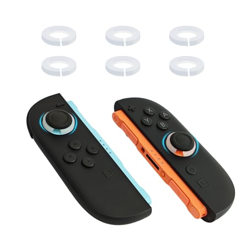 Plenbo 6-Pack Joystick Stabilizer Protector Rings for Switch 2 Joy-Con 2