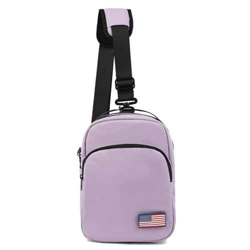 Besnfoto Camera Bag Crossbody Small Cute Camera Bag Purse Women Waterproof Leather Travel Shoulder Case Sling Designer for Mirrorless or DSLR SLR - color: Purple