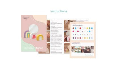 Jovi - DIY Air Dry Kit - Mirror Gift Pottery Kit for Adults - color: Mirror