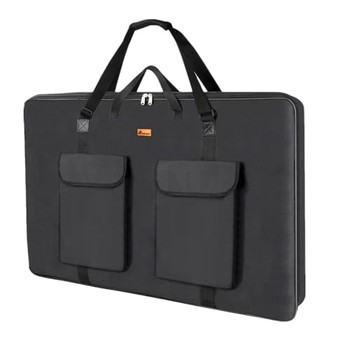 TreochtFUN Portfolio Folder for Artwork, Artist Portfolio Case 23 X 31.5 In - size: 23 x 31.5