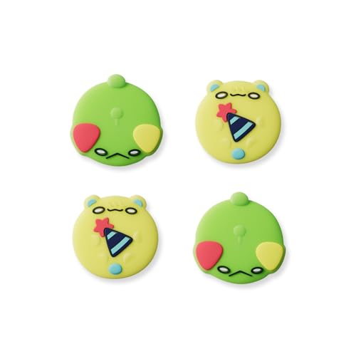 GeekShare Joystick Caps Compatible with Nintendo Switch 2 - Anti-Slip Thumb Grip Caps - Silicone Analog Cover Thumbstick Grips for Switch 2025, LAFI Legion - color: LAFI Legion