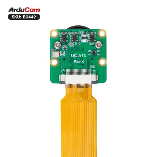 Arducam for Raspberry Pi Camera 16MP IMX519 Camera Module with 120°(D) Wide Angle M12 Lens for Raspberry Pi and OpenHD