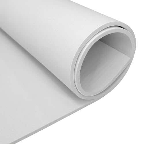 biguphate EVA Foam Roll, 5mm White, 15"x39" High Density Craft Foam - color: WHITE, size: 1 PACK-38x100CM-5MM