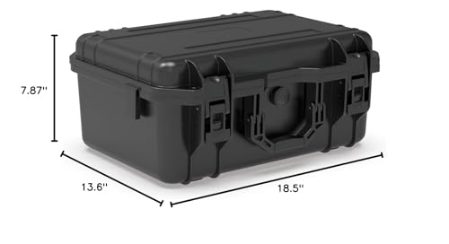 Ant Mag Waterproof Hard Case 16.9x11.4x7.25 - style: 16.9*11.4*5.7in/18liter
