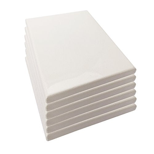 LWR CRAFTS Stretched Canvas 5" X 7" Pack of 6 - size: 5"x7"x6 (standard)