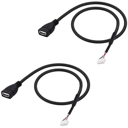 USB A Female to XH2.54 4Pin Motherboard Connector Converting Cable 30cm - style: Female