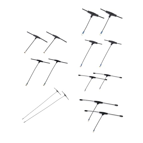 2PCS Stable Receiving Antenna ELRS T-Receiver Antenna Long Distanced Connectivities for FPVs Part