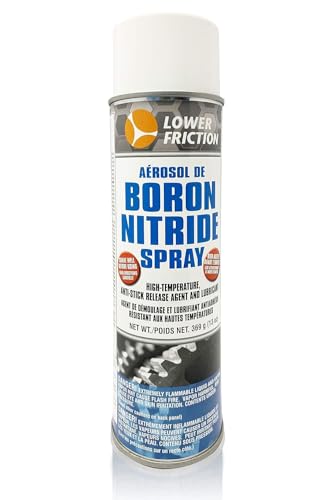 Boron Nitride Spray High Temperature Lubricant and Dry Film Coating, 13oz
