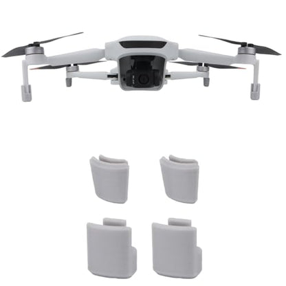 Landing Gear for Potensic Atom 3, Extended Kit Height Extensions Quick Release Holder Mount Set Drone Accessories (2mm) (Gray) - color: Gray