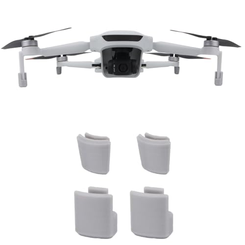 Landing Gear for Potensic Atom 3, Extended Kit Height Extensions Quick Release Holder Mount Set Drone Accessories (2mm) (Gray) - color: Gray